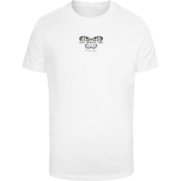 Mister Tee Mens T-shirt Give Yourself Time white 56466759
