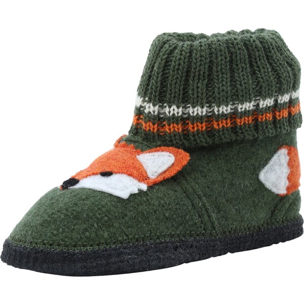 BECK Papuče Fuchs kaki / oranžová / čierna / biela 48763244