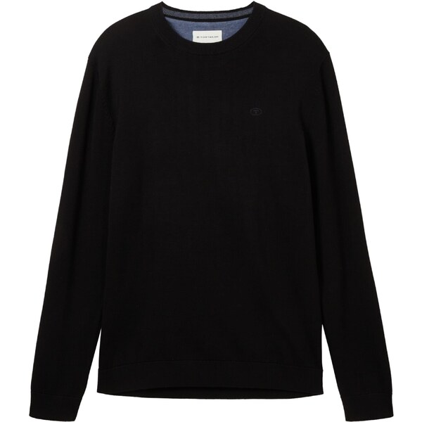 TOM TAILOR Sveter čierna 48303660