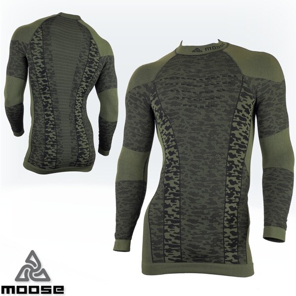 ELEMENT TEE MEN teplá termobielizeň Moose Zelená XS / S 1 kus 52601260