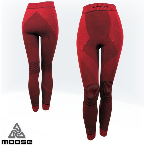 ELEMENT PANTS WOMEN teplá termobielizeň Moose Červená XS / S 1 kus 48328227