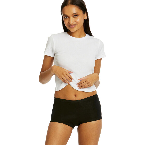 Menštruačné nohavičky pre dievčatá Love Luna Shortie čierna (LOVE052SB 51038660