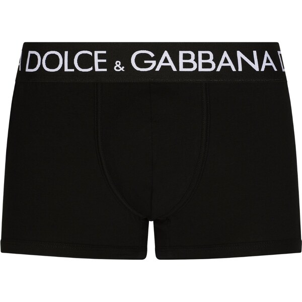 DOLCE & GABBANA Logo Black boxerky 48349737