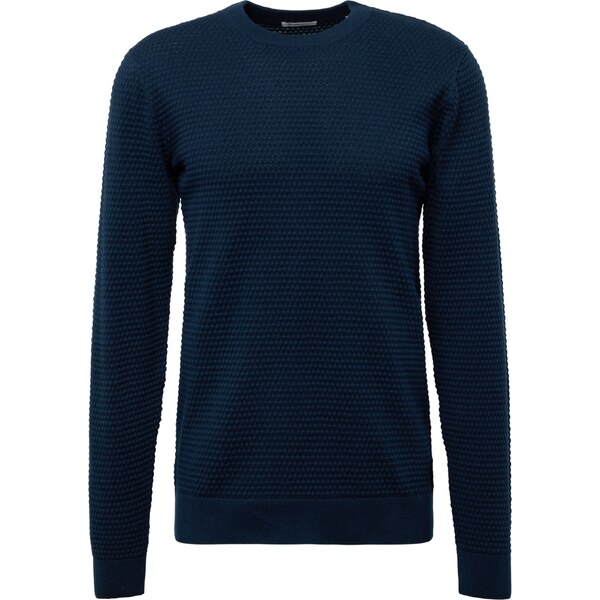 KnowledgeCotton Apparel Sveter Vagn tmavomodrá 54272875