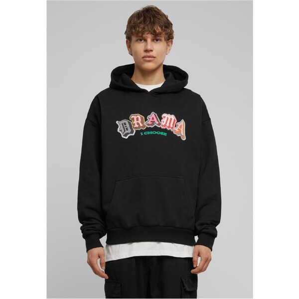 Mister Tee Mens Drama Heavy Oversize Hoodie - Black 57752974