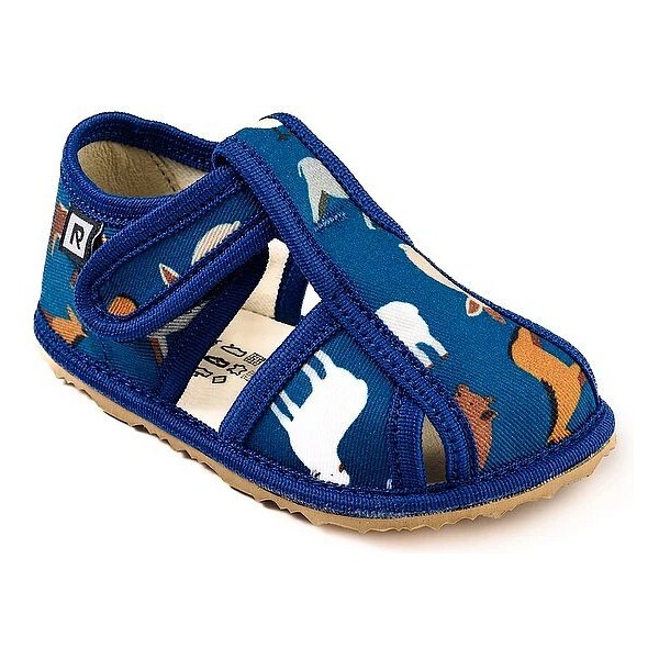 RAK Papuče farma modrá 48361640