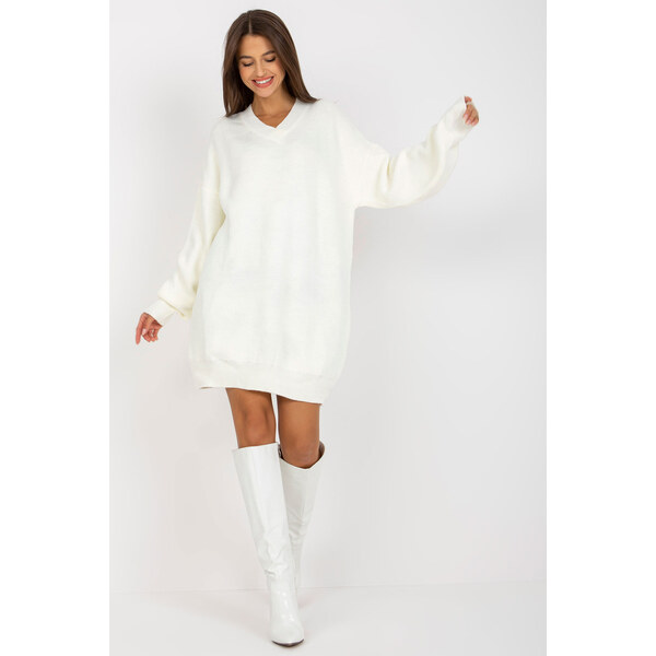 Glara Široké pletené šaty 48362493