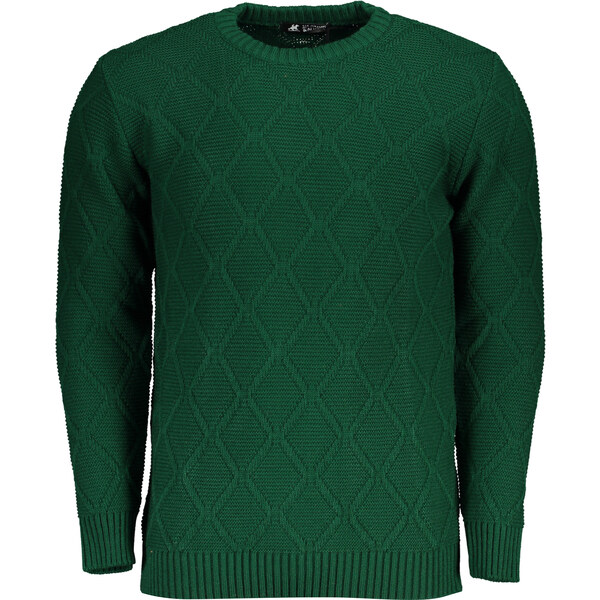 U.S. GRAND POLO Zelený pánsky sveter US Grand Polo 64707040