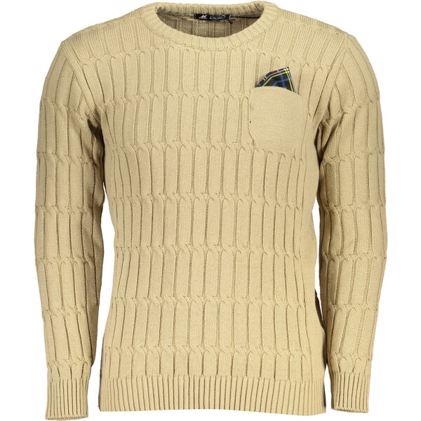 U.S. GRAND POLO Pánsky béžový sveter US Grand Polo 64707959
