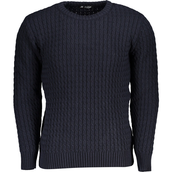 U.S. GRAND POLO Pánsky modrý sveter US Grand Polo 64710394