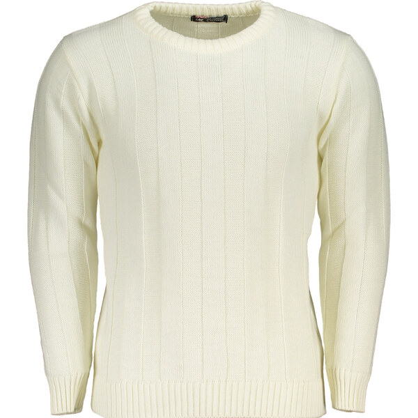 U.S. GRAND Pánsky biely sveter US Grand Polo 64705105