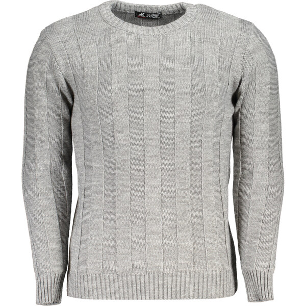 U.S. GRAND POLO Pánsky sivý sveter US Grand Polo 64705133