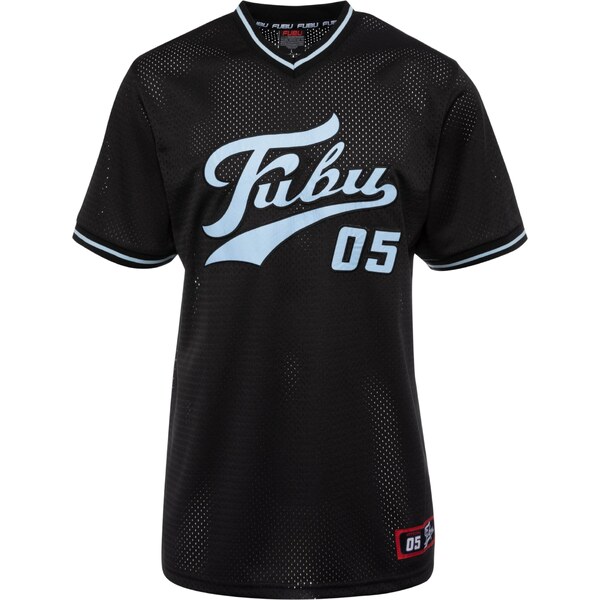 FUBU Tričko Varsity svetlomodrá / čierna 54260696