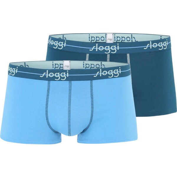 SLOGGI Boxerky modrozelená / svetlomodrá / mätová 56407583
