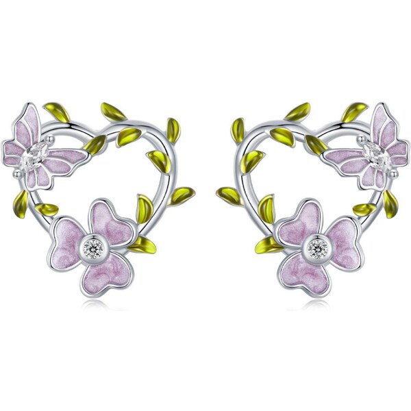 Olivie Strieborné náušnice LETO 8257 48376435