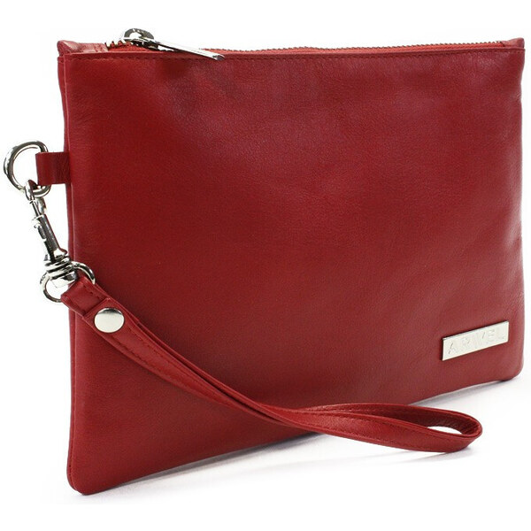 Arwel Dámska kožená etue s pútkom | červená 611-0025-31 NAP 66563788