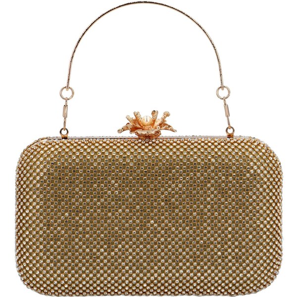Dámska listová kabelka zlatá - Michelle Moon Gorgina zlatá 57978675