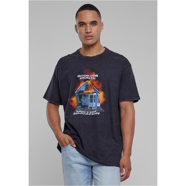 Mister Tee Mens T-shirt Good For Health Oversize - black 50602381