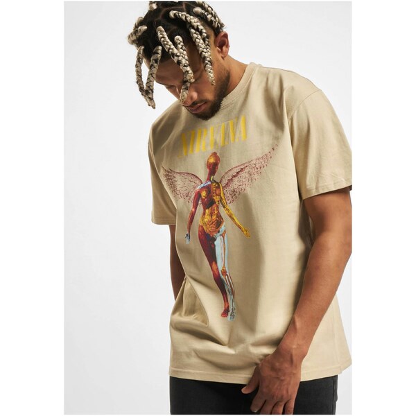 Mister Tee Mens T-shirt Nirvana - beige 50683349