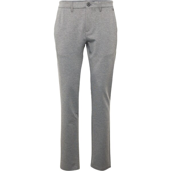 BLEND Chino nohavice Langford sivá melírovaná 49049300