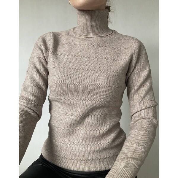 modnenakupy.sk Dámsky pletený rolák MAYA 48440816