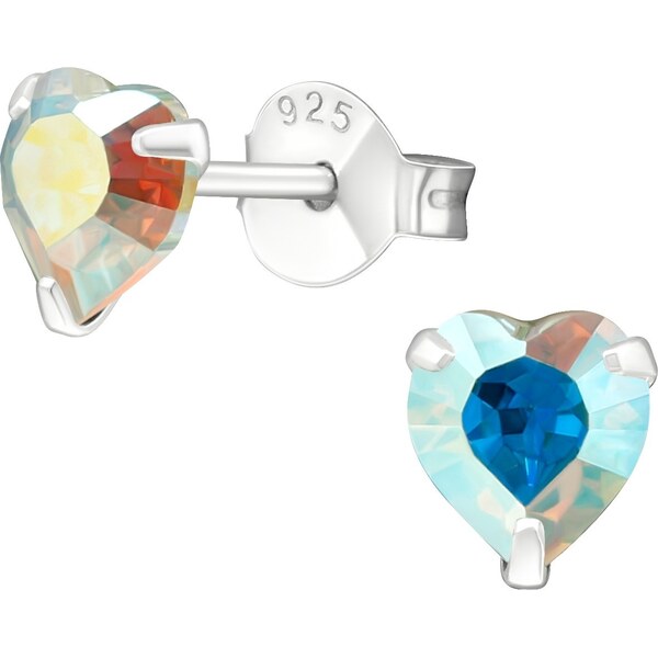 Olivie Strieborné náušnice SRDCE AB 3206 11165297