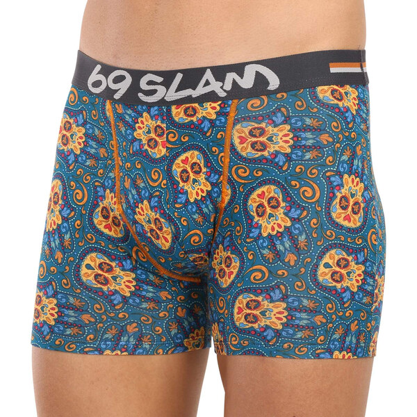 Pánske boxerky 69SLAM fit bamboo hamsa hand gilbert (MPBHHD-BB) 47894578