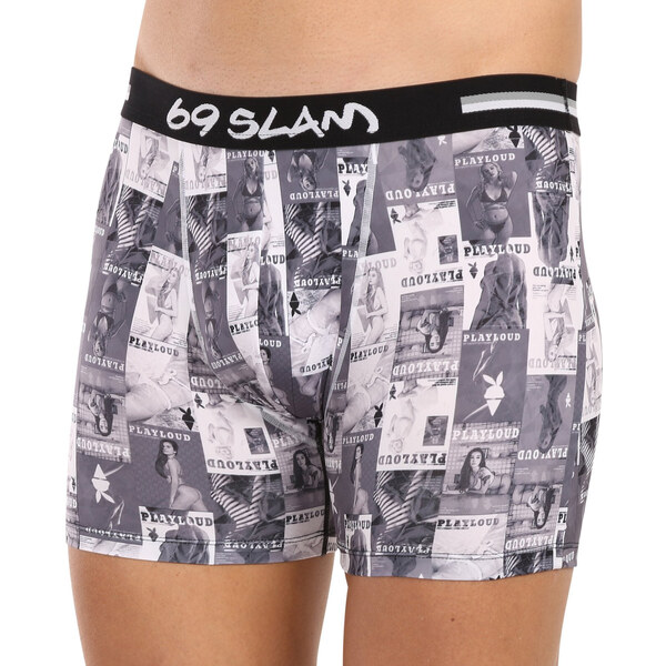 Pánske boxerky 69SLAM fit playloud magazine (MCYPMG-PO) 47894593