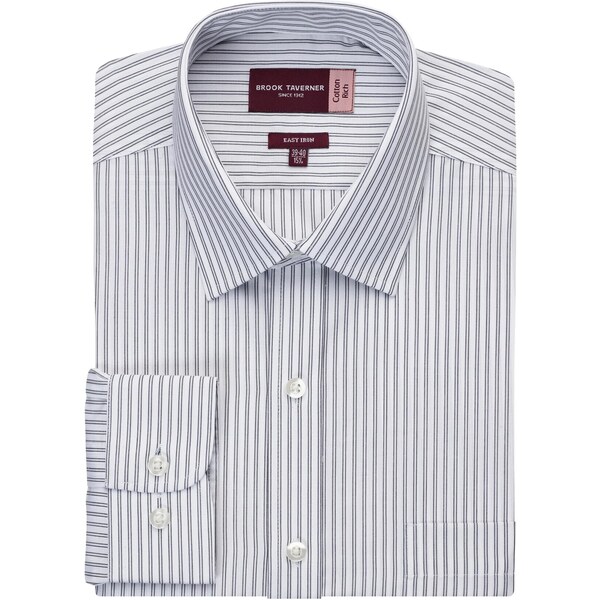 Prúžkovaná pánska košeľa Rufina Classic Fit dlhý rukáv Brook Taverner 62678576