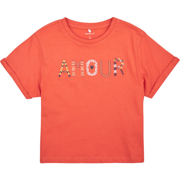 Name it Tričká s krátkym rukávom NKFTMORINA SS LOOSE TOP PS Name it 62501146