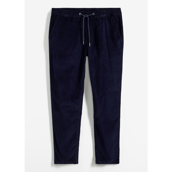 bonprix Kordové nohavice bez zapínania, rovné, Regular Fit, farba 46552162