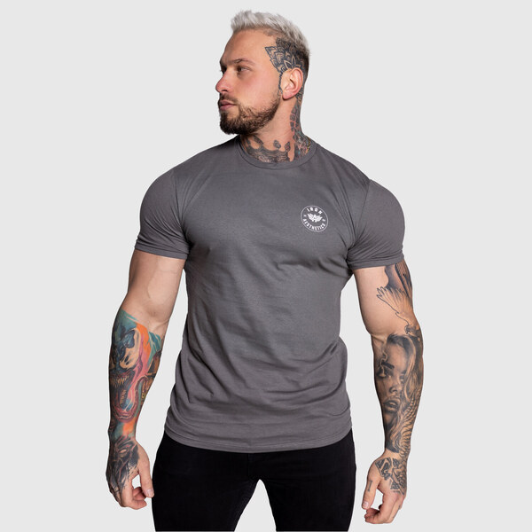 Pánske športové tričko Iron Aesthetics Circle, charcoal 48568091