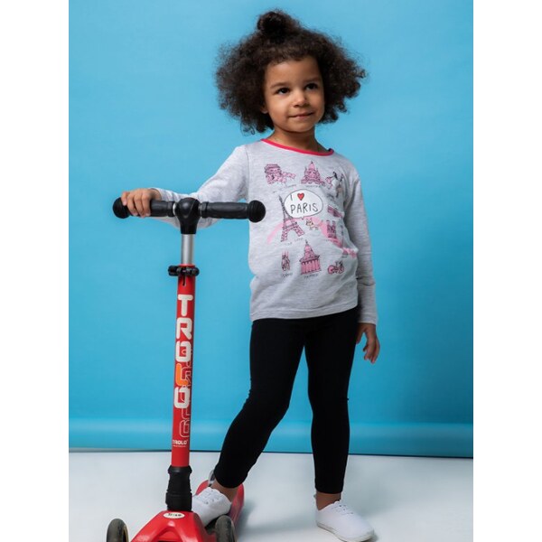 Dievčenské legíny Winkiki Basic - čierna 48977368