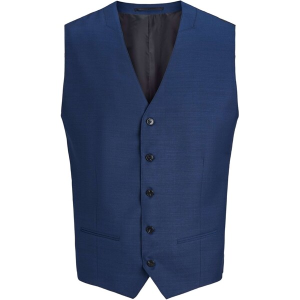 JACK & JONES Vesta k obleku kobaltovomodrá 48602626