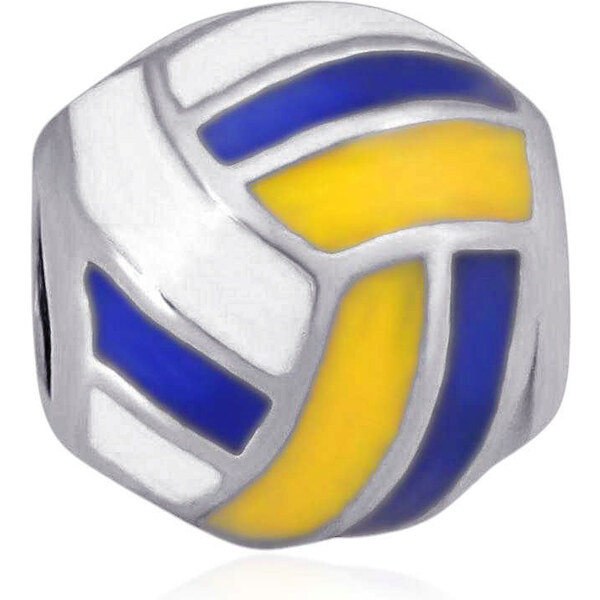 Lindas Jewelry Prívesok Volejbal chirurgická oceľ IP085 48589576