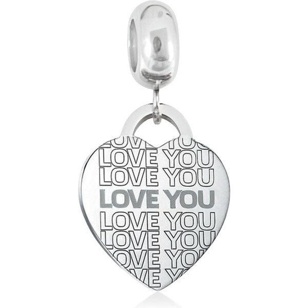 Lindas Jewelry Prívesok na náramok Love You chirurgická oceľ IP087 48608569