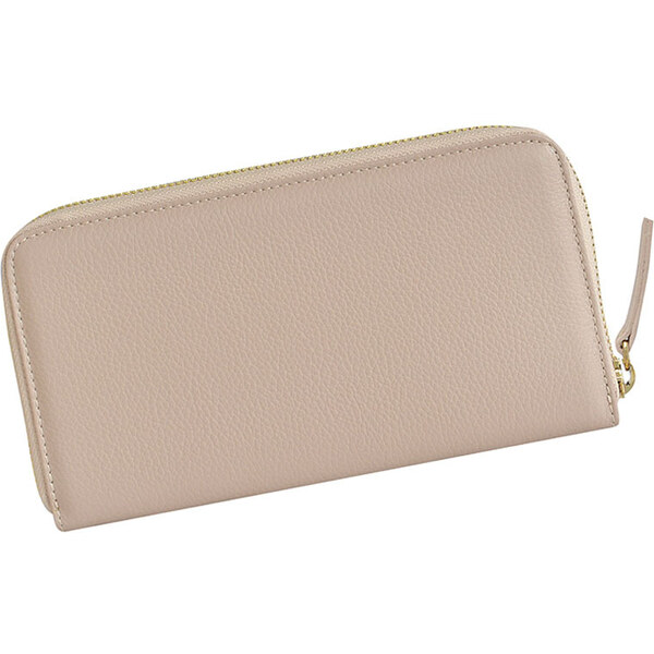 Lamour Púdrová kožená talianska peňaženka na zips 48615502