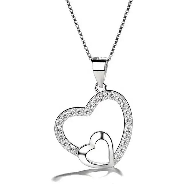 MAJYA Strieborný prívesok s retiazkou NAIRA 10850 64581855