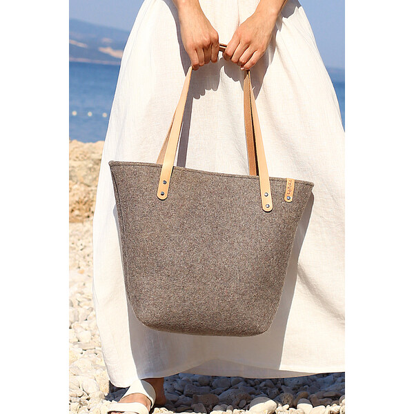 Luxusný prírodný shopper Lotika 48616027