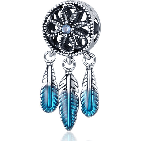 Royal Fashion strieborný prívesok Lapač snov 49213537