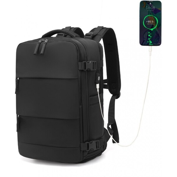 KONO Batoh - priedušný s USB portom a priehradkou na topánky, 25L, 48636007