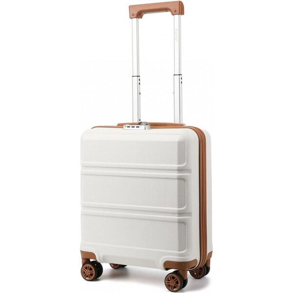 KONO Cestovný kufor - Ariel malý, príručný, 16, béžovohnedý 48639870