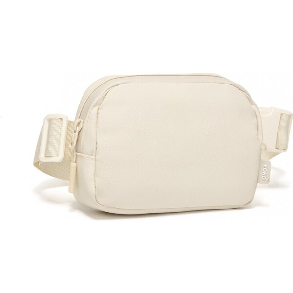 KONO Ladvinka - minimalistická, odolná voči vode, béžová 48640118