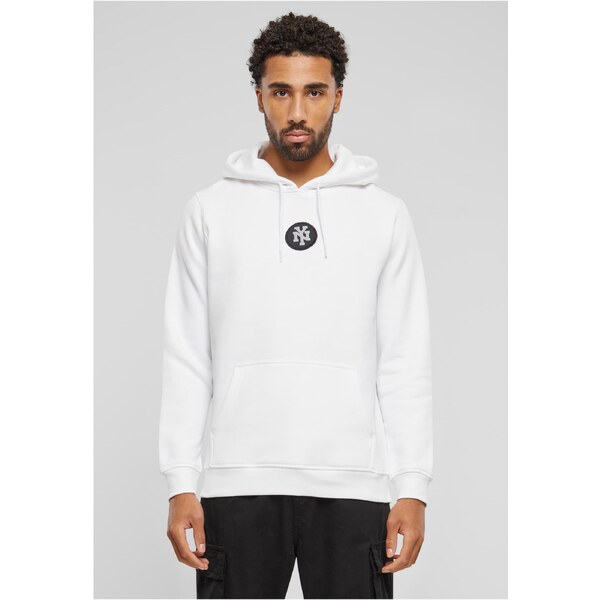 Mister Tee Mens NY Patch Hoody - White 57753188