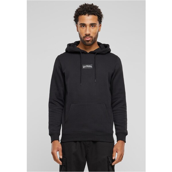 Mister Tee LA Sketch Patch Hoody Mens Sweatshirt - Black 50665607