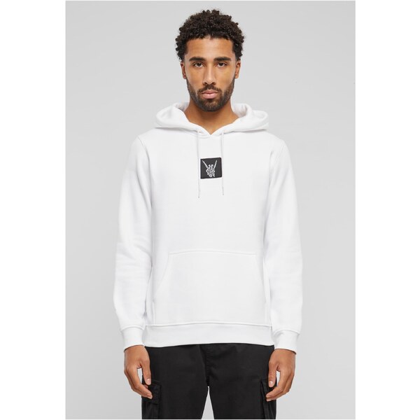 Mister Tee Mens Skelett Patch Hoody - white 57753186