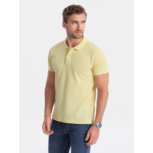 Ombre Pique knit polo shirt 52492633