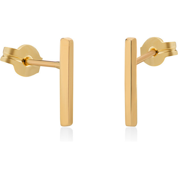 Brilio Minimalistické náušnice zo žltého zlata 14/193.581/3 66589281