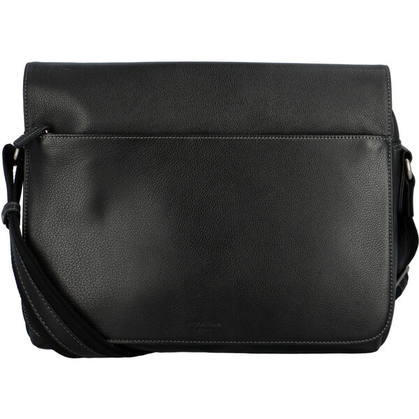 Pánska kožená taška čierna - Hexagona Empiro čierna 48680811