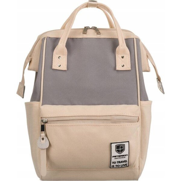 Peterson Béžovo-sivý cestovný batoh [DH] PTN 2022 48720924
